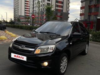 2013 Lada (ВАЗ) Granta I, чёрный, 670000 рублей, вид 1