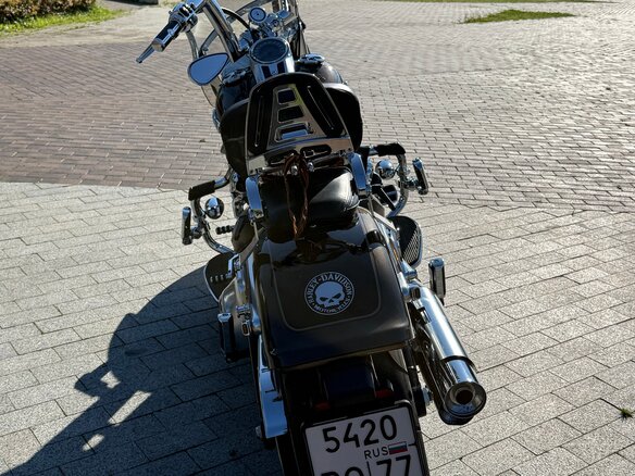 2020 Harley-Davidson Fat Boy, коричневый, 2450000 рублей - вид 20