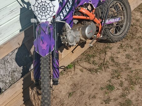 2023 Kayo Basic TT125, фиолетовый, 60000 рублей, вид 1
