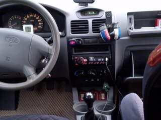 2004 Kia Rio I Рестайлинг, чёрный, 230000 рублей, вид 3