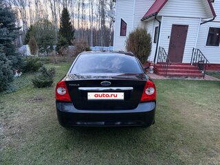 2008 Ford Focus II Рестайлинг, чёрный, 760000 рублей, вид 5