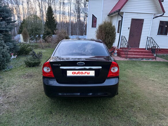 2008 Ford Focus II Рестайлинг, чёрный, 760000 рублей - вид 4