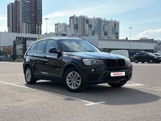 2015 BMW X3 28i xDrive II (F25) Рестайлинг, коричневый, 1900000 рублей, вид 1