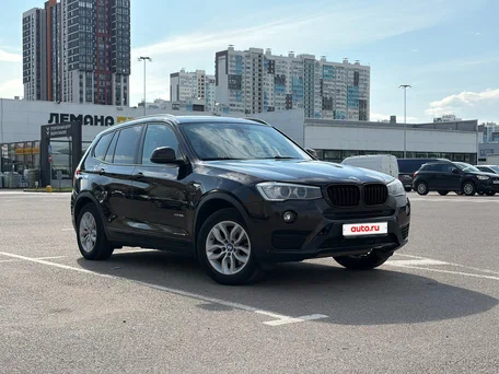 2015 BMW X3 28i xDrive II (F25) Рестайлинг, коричневый, 1900000 рублей, вид 1