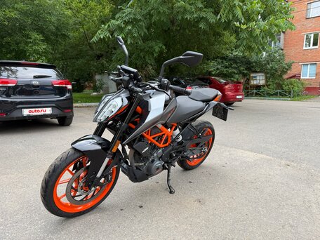 2022 KTM 390 Duke, серый, 550000 рублей, вид 1