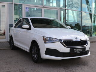 2020 Skoda Rapid I Рестайлинг, белый, 1370000 рублей, вид 3