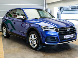 2019 Audi Q5 II (FY), синий, 3170000 рублей, вид 3