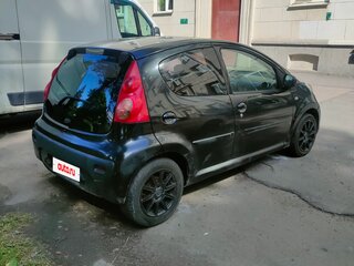 2009 Peugeot 107 I, чёрный, 299000 рублей, вид 3