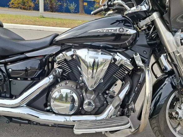 2014 Yamaha XVS1300, чёрный, 1050000 рублей - вид 20