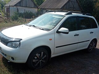 2010 Lada (ВАЗ) Kalina I, белый, 320000 рублей, вид 1