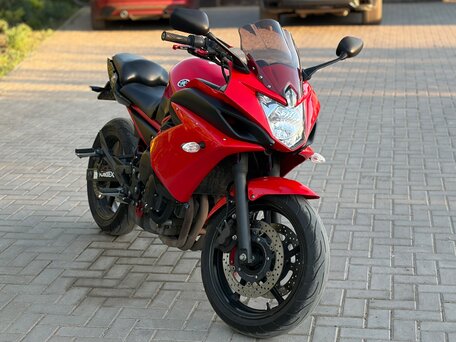 2015 Yamaha XJ6 (FZ6R), красный, 669000 рублей, вид 1