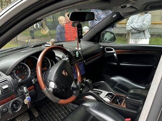 2003 Porsche Cayenne S I (955), чёрный, 730000 рублей, вид 5