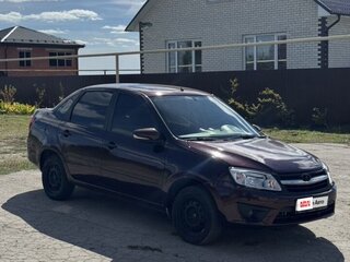 2013 Lada (ВАЗ) Granta I, красный, 350000 рублей, вид 4