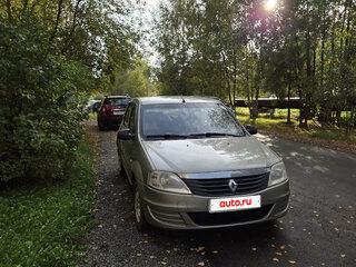 2012 Renault Logan I Рестайлинг, бежевый, 500000 рублей, вид 2