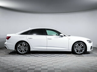 2022 Audi A6 45 TFSI V (C8), белый, 4599000 рублей, вид 4