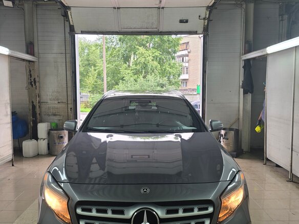 2018 Mercedes-Benz GLA 250 I (X156) Рестайлинг, серый, 2100000 рублей - вид 1