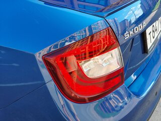 2017 Skoda Rapid I Рестайлинг, синий, 1075000 рублей, вид 4