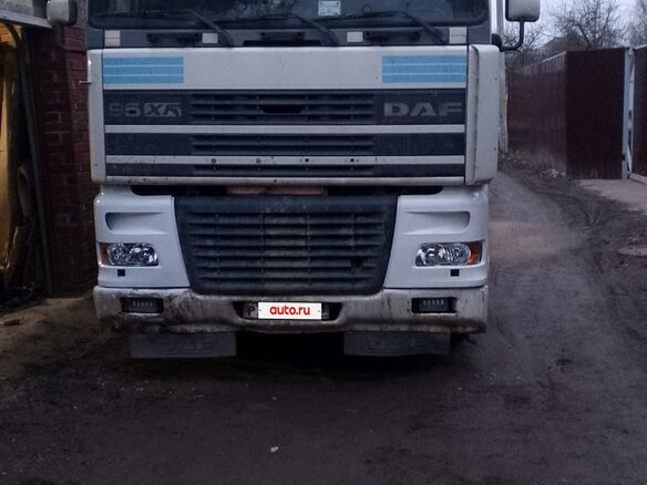 1994 DAF XF 95, белый - вид 3