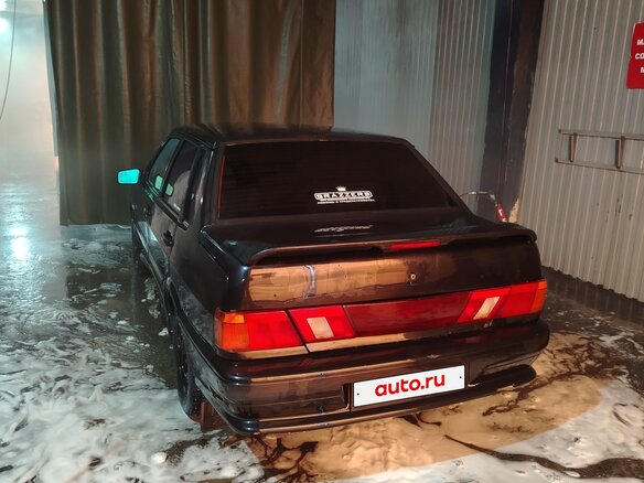 2008 Lada (ВАЗ) 2115, чёрный, 165000 рублей - вид 6