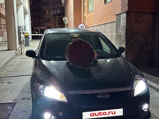 2008 Ford Focus II Рестайлинг, чёрный, 610000 рублей, вид 3