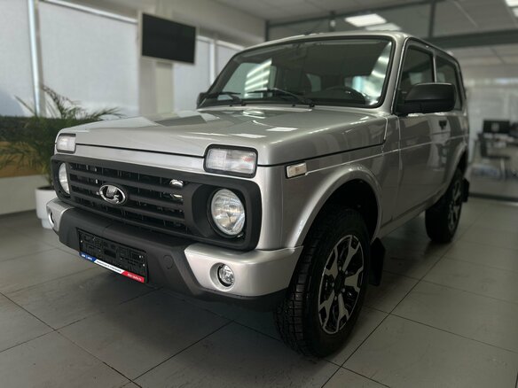 2026 Lada (ВАЗ) Niva Legend I, серебристый, 1259000 рублей - вид 1
