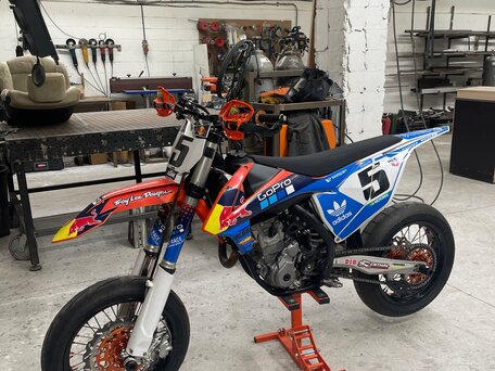 2016 KTM 350 SX F, оранжевый, 590000 рублей, вид 5