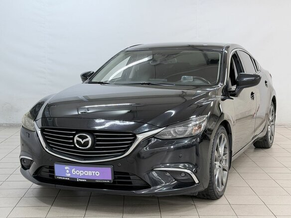 2016 Mazda 6 III (GJ) Рестайлинг, чёрный, 1470000 рублей