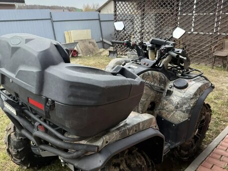 2013 Yamaha Grizzly 550, серый, 810000 рублей, вид 4