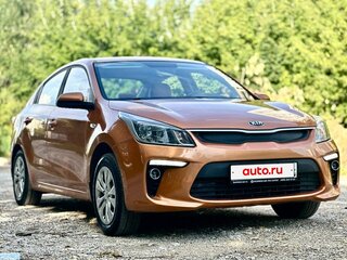 2017 Kia Rio IV, оранжевый, 1300000 рублей, вид 1