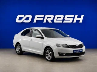 2019 Skoda Rapid I Рестайлинг, белый, 1495444 рублей, вид 1