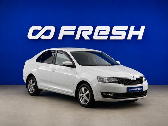 2019 Skoda Rapid I Рестайлинг, белый, 1444444 рублей