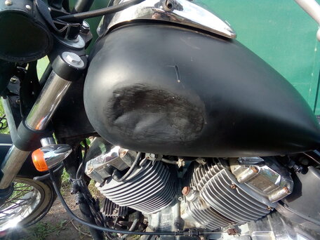 1999 Yamaha XVS400 Drag Star, чёрный, 220666 рублей, вид 4