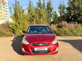 2013 Hyundai Solaris I, красный, 510000 рублей, вид 1