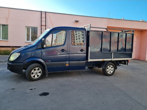 2007 Mercedes-Benz Sprinter, синий, 1500000 рублей - вид 3