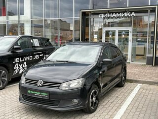 2012 Volkswagen Polo V, чёрный, 499000 рублей, вид 1