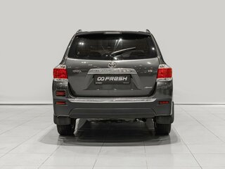 2013 Toyota Highlander II (XU40) Рестайлинг, серый, 1320000 рублей, вид 4