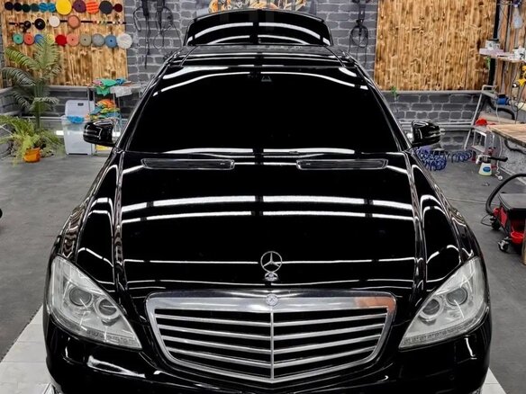 2011 Mercedes-Benz S-Класс 350 V (W221) Рестайлинг, чёрный, 2500000 рублей - вид 1