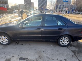 2001 Mercedes-Benz C-Класс 180 II (W203), синий, 370000 рублей, вид 4