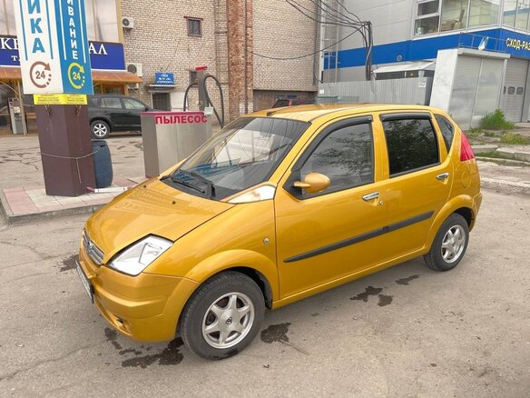 2007 Hafei Brio, золотистый, 300000 рублей - вид 6
