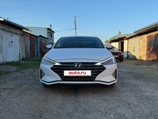 2019 Hyundai Elantra VI (AD) Рестайлинг, белый, 1650000 рублей, вид 1