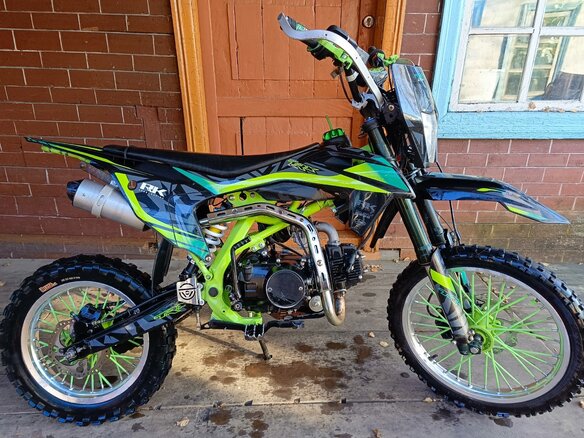 2021 Racer TRX125E, зелёный, 70000 рублей