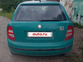 2001 Skoda Fabia I, зелёный, 160000 рублей, вид 3