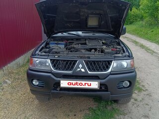 2007 Mitsubishi Pajero Sport I Рестайлинг, чёрный, 950000 рублей, вид 2