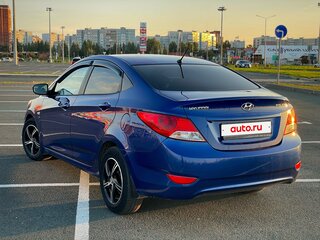 2012 Hyundai Solaris I, синий, 650000 рублей, вид 5