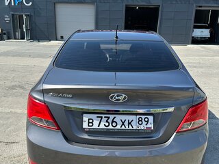 2016 Hyundai Solaris I Рестайлинг, серый, 1200000 рублей, вид 4