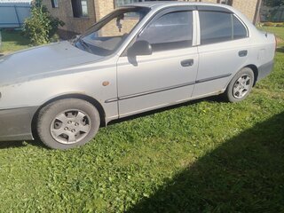 2008 Hyundai Accent ТагАЗ II, серебристый, 250000 рублей, вид 4