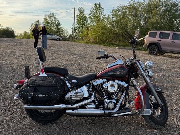 2007 Harley-Davidson Heritage, красный, 650000 рублей - вид 5