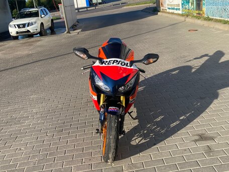 2014 Honda CBR 1000 RR/RA Fireblade, оранжевый, 960000 рублей, вид 4