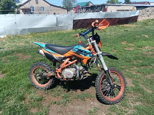 2023 Kayo Evolution YX140EM, красный, 85000 рублей - вид 3