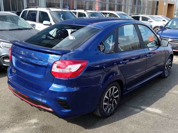 2026 Lada (ВАЗ) Granta Drive Active/Sportline Sportline I Рестайлинг, синий, 1429000 рублей - вид 6